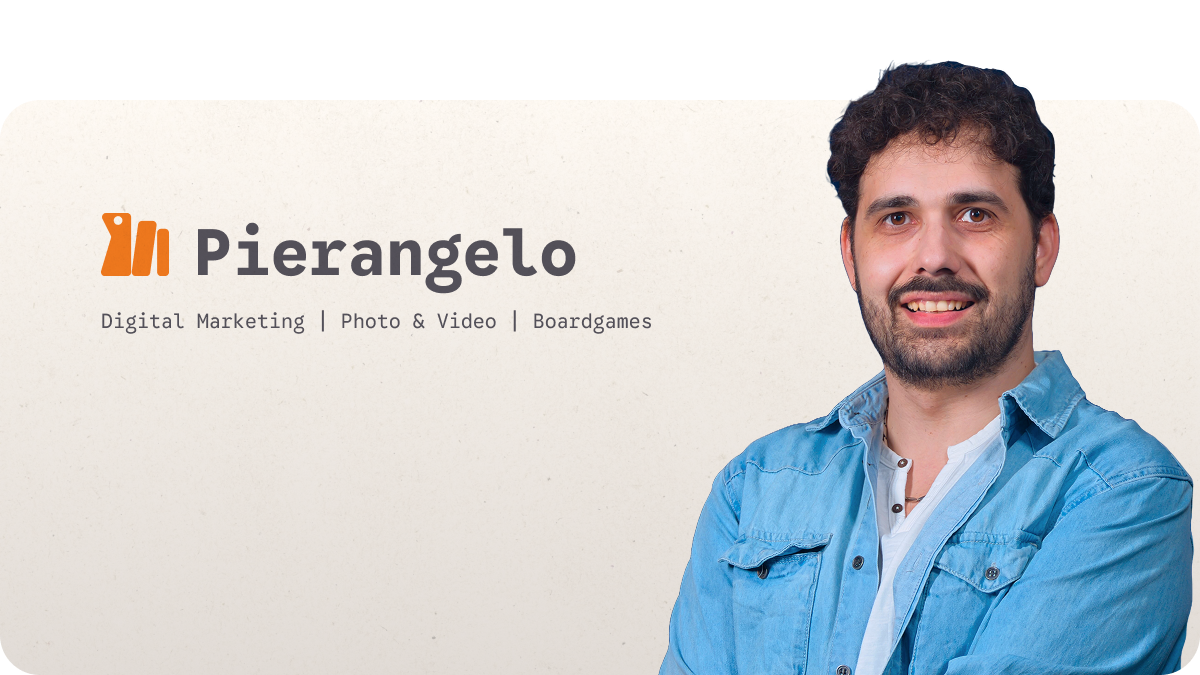 Pierangelo - Digital Marketing, Photo & Video, Boardgames
